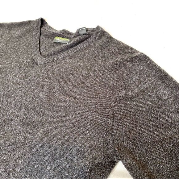 John Bartlett consensus charcoal v neck sweater - Picture 10 of 14